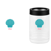 Thumbnail for Personalized Beach Fun Beverage Holder - Seashell - Design View