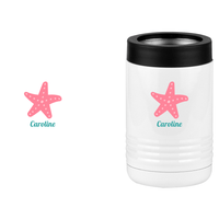Thumbnail for Personalized Beach Fun Beverage Holder - Starfish - Design View