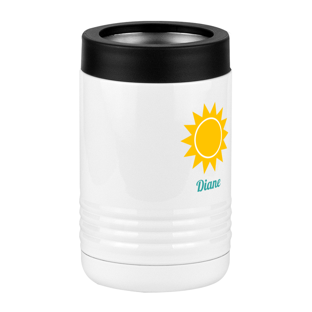 Personalized Beach Fun Beverage Holder - Sun - Front Right View