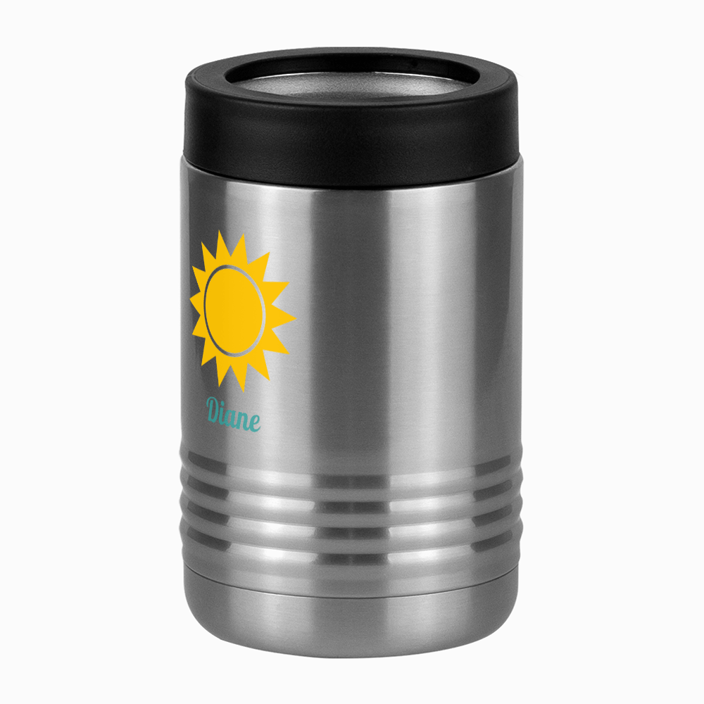 Personalized Beach Fun Beverage Holder - Sun - Front Left View