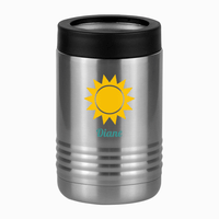 Thumbnail for Personalized Beach Fun Beverage Holder - Sun - Left View