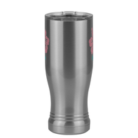 Thumbnail for Personalized Beach Fun Pilsner Tumbler (14 oz) - Hibiscus - Front View