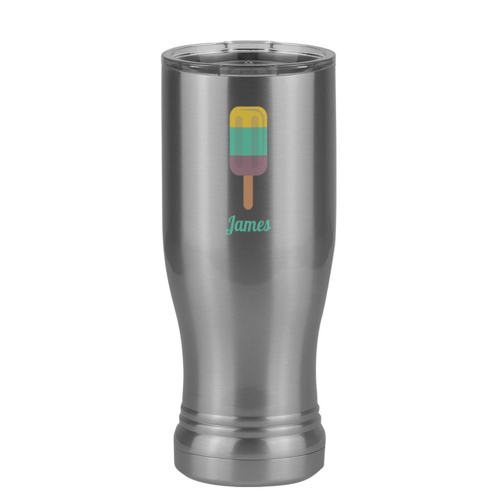 Personalized Beach Fun Pilsner Tumbler (14 oz) - Popsicle - Right View