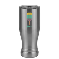 Thumbnail for Personalized Beach Fun Pilsner Tumbler (14 oz) - Popsicle - Right View