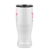 Thumbnail for Personalized Beach Fun Pilsner Tumbler (14 oz) - Starfish - Front View