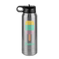 Thumbnail for Personalized Beach Fun Water Bottle (30 oz) - Popsicle - Front View