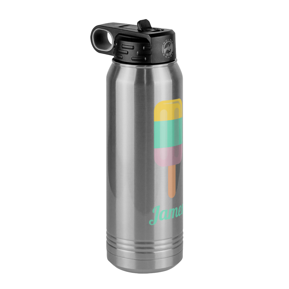 Personalized Beach Fun Water Bottle (30 oz) - Popsicle - Front Left View