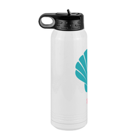 Thumbnail for Personalized Beach Fun Water Bottle (30 oz) - Seashell - Left View