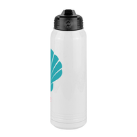 Thumbnail for Personalized Beach Fun Water Bottle (30 oz) - Seashell - Right View