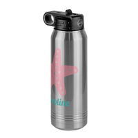 Thumbnail for Personalized Beach Fun Water Bottle (30 oz) - Starfish - Front Right View