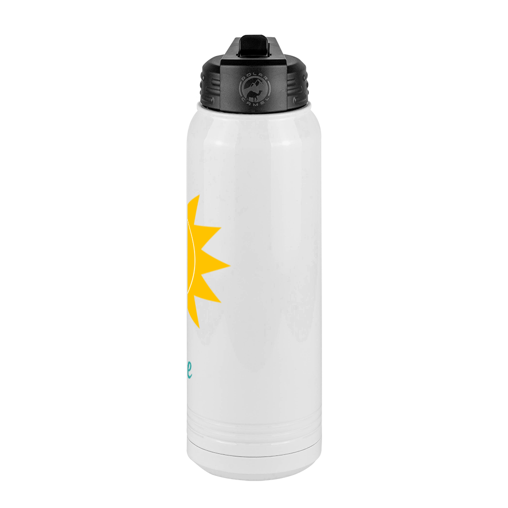 Personalized Beach Fun Water Bottle (30 oz) - Sun - Right View