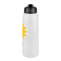 Thumbnail for Personalized Beach Fun Water Bottle (30 oz) - Sun - Right View