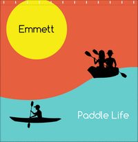 Thumbnail for Personalized Beach Shower Curtain XII - Paddle Life - Decorate View
