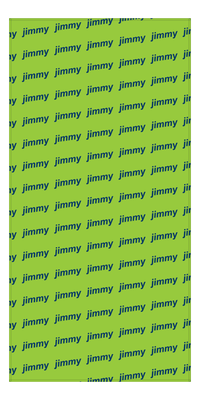 Thumbnail for Personalized Beach Towel - Repeating Names I - Lime Background - Front View