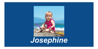 Thumbnail for Personalized Beach Towel - Upload Square Photo - Front View