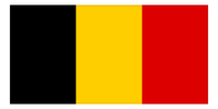 Thumbnail for Belgium Flag Beach Towel - Front View