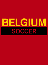 Thumbnail for Belgium Soccer T-Shirt - Red - Decorate View