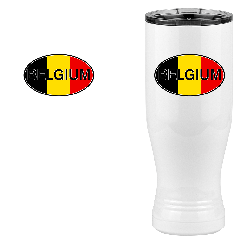 Belgium Pilsner Tumbler (20 oz) - Design View