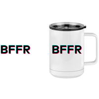 Thumbnail for BFFR Coffee Mug Tumbler with Handle (15 oz) - TikTok Trends - Design View