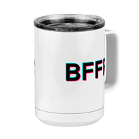 Thumbnail for BFFR Coffee Mug Tumbler with Handle (15 oz) - TikTok Trends - Front Right View