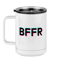 Thumbnail for BFFR Coffee Mug Tumbler with Handle (15 oz) - TikTok Trends - Left View