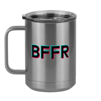Thumbnail for BFFR Coffee Mug Tumbler with Handle (15 oz) - TikTok Trends - Left View