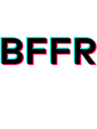 Thumbnail for BFFR T-Shirt - White - TikTok Trends - Decorate View
