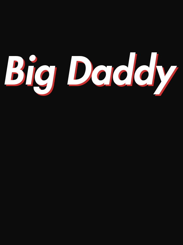 Big Daddy T-Shirt - Black - Decorate View