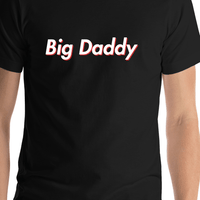 Thumbnail for Big Daddy T-Shirt - Black - Shirt Close-Up View