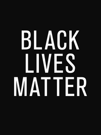 Thumbnail for Black Lives Matter T-Shirt - Black - Decorate View