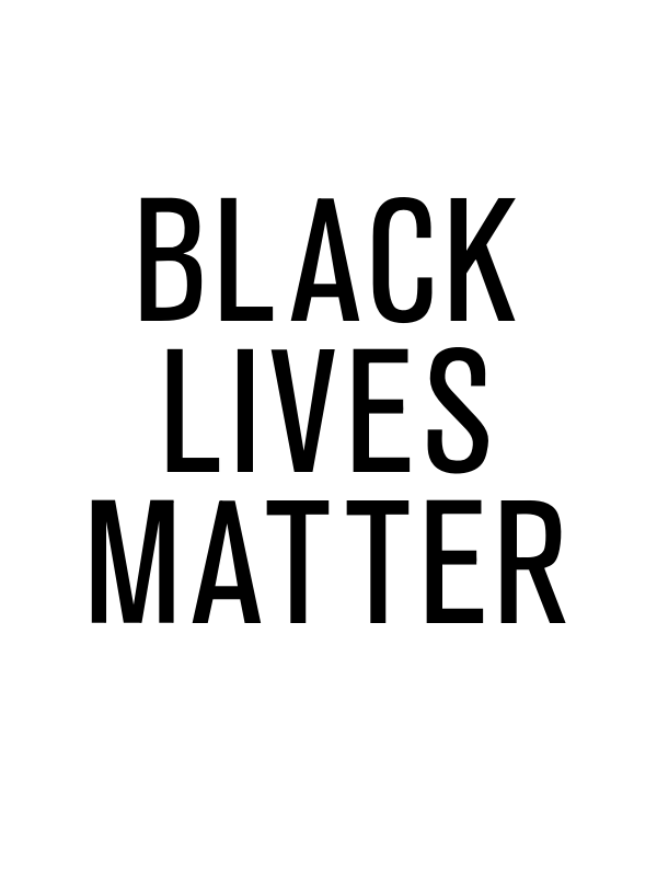 Black Lives Matter T-Shirt - White - Decorate View