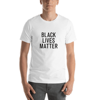 Thumbnail for Black Lives Matter T-Shirt - White - Shirt View