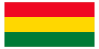 Thumbnail for Bolivia Flag Beach Towel - Front View