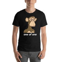 Thumbnail for Personalized Bored Ape NFT T-Shirt - Black - Shirt View