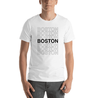 Thumbnail for Boston T-Shirt - White - Shirt View