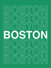 Thumbnail for Boston T-Shirt - Green - Decorate View