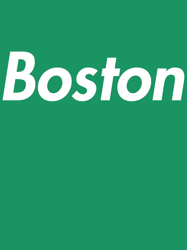 Personalized Boston T-Shirt - Green - Decorate View