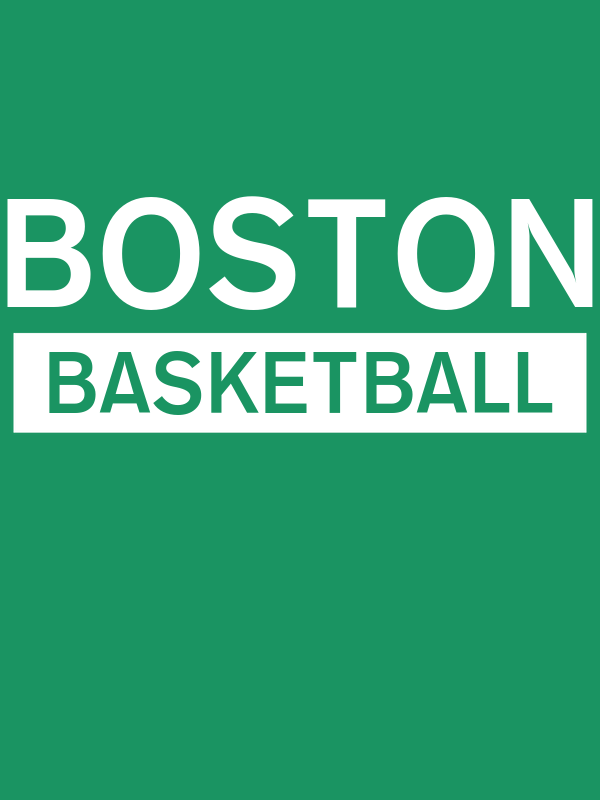 Boston Basketball T-Shirt - Green - Decorate View