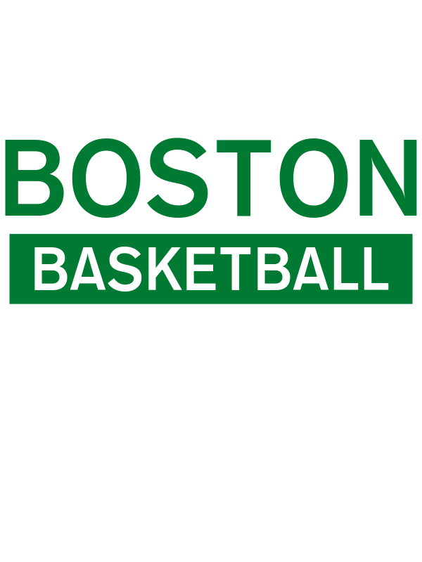 Boston Basketball T-Shirt - White - Decorate View
