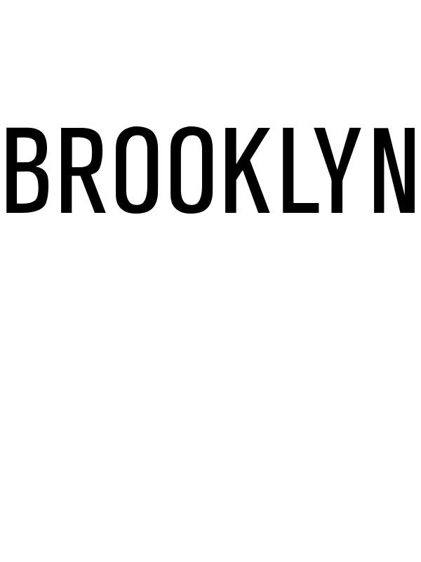 Personalized Brooklyn T-Shirt - White - Decorate View