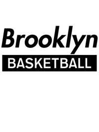 Thumbnail for Brooklyn Basketball T-Shirt - White - Decorate View