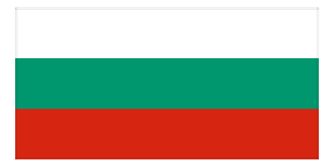 Bulgaria Flag Beach Towel - Front View