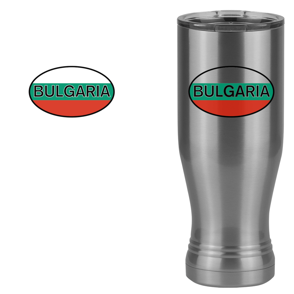Bulgaria Pilsner Tumbler (20 oz) - Design View
