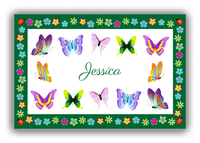 Thumbnail for Personalized Butterflies Canvas Wrap & Photo Print X - White Background - Butterflies I - Front View
