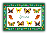 Thumbnail for Personalized Butterflies Canvas Wrap & Photo Print X - White Background - Butterflies VII - Front View