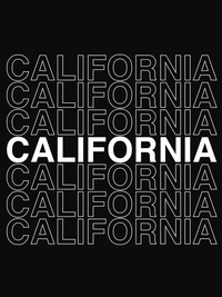Thumbnail for California T-Shirt - Black - Decorate View