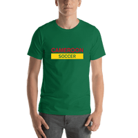 Thumbnail for Cameroon Soccer T-Shirt - Green - Shirt View
