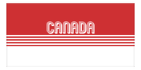 Thumbnail for Personalized Canada Beach Towel - Front View