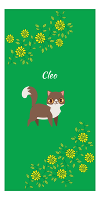 Thumbnail for Personalized Cats Beach Towel XI - Kitten Mums - Cat II - Front View