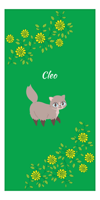 Thumbnail for Personalized Cats Beach Towel XI - Kitten Mums - Cat III - Front View
